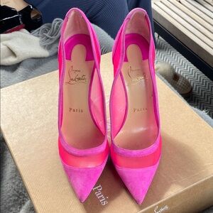 Christian Louboutin Vibrant Pink Heels